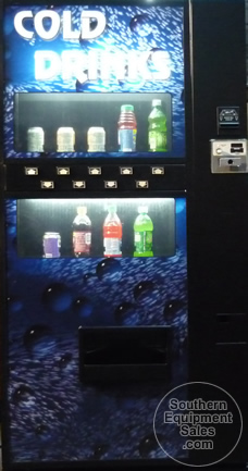 Dixie Narco 501E Live Front Bottle & Can Drink Machine